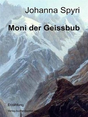 cover image of Moni der Geissbub